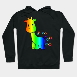 Giraffe Autism Acceptance Hoodie